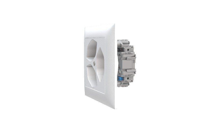 Feller Stecker: Feller Edizio due UP Dreifach-Steckdose Typ 13 – Neu und originalverpackt aus Bern von ElektroSwiss 1