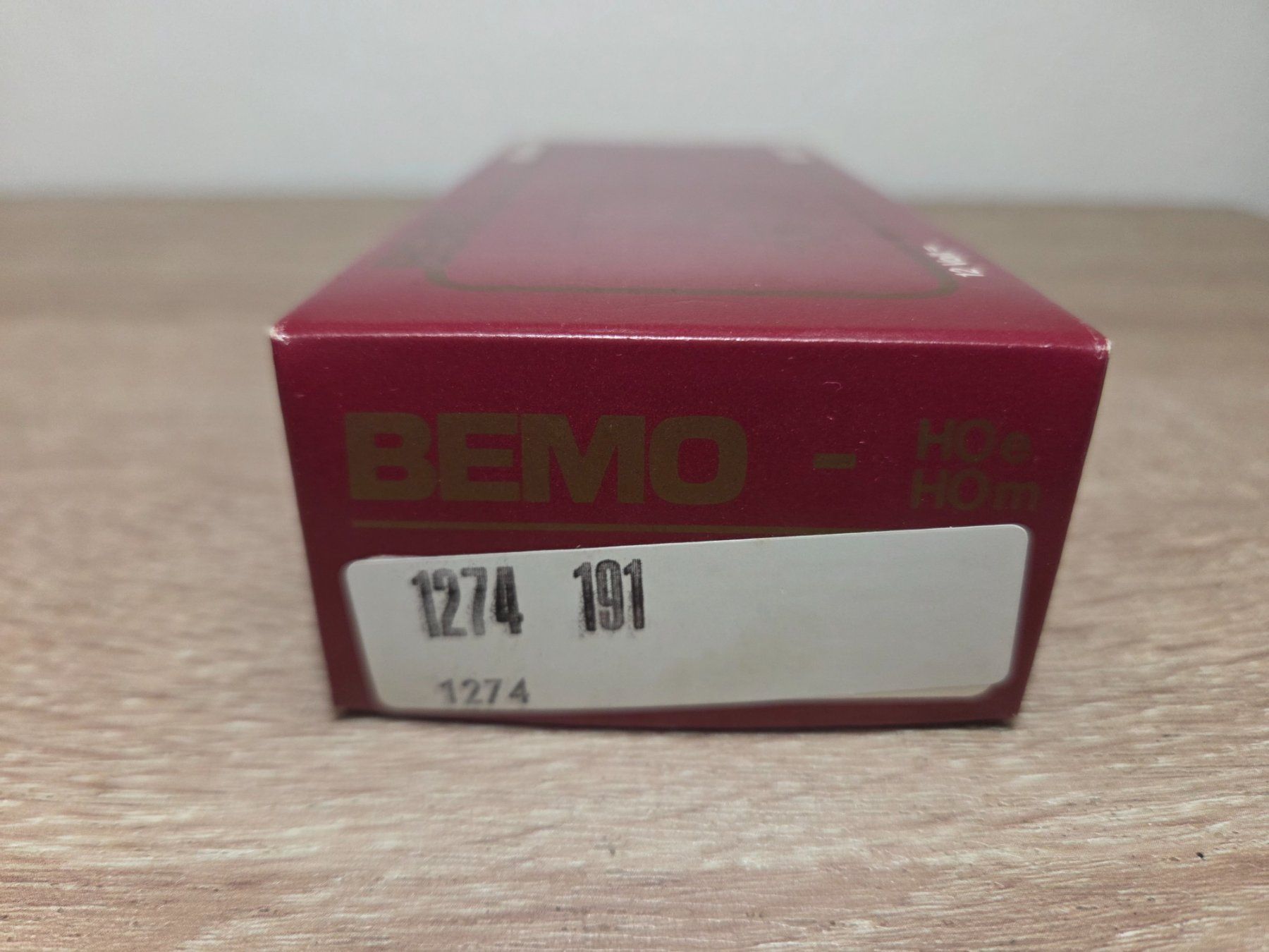 Bemo Modellini di ferrovie: Bemo 1274 191 Rangiertraktor Tm 2/2 RhB H0m – Usato da St-Aubin-Sauges venduto da Lo_Go 5
