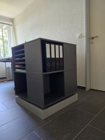 moll Büro-Drehregal / Ordnerkarussell, 360° drehbar