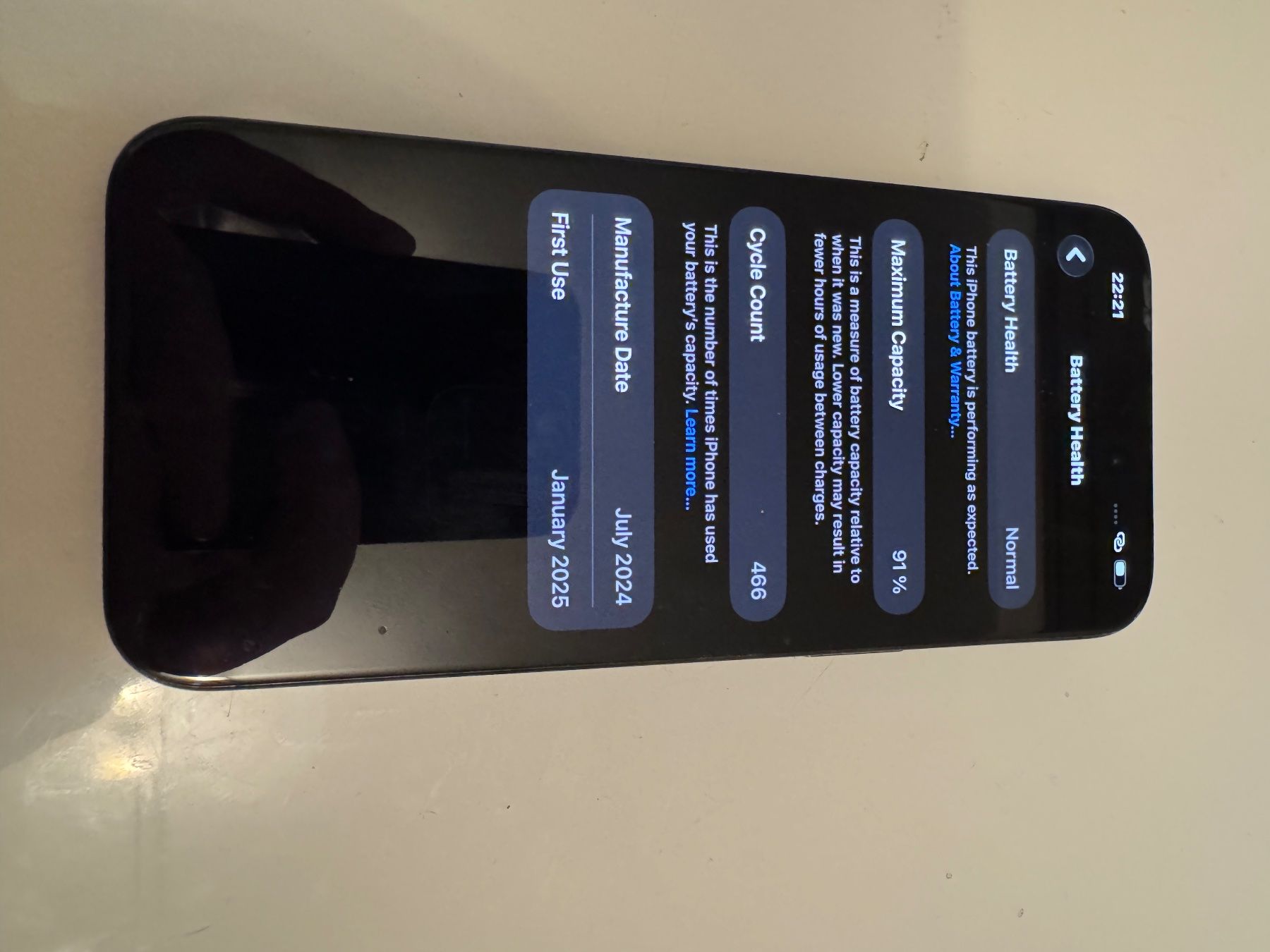 Apple Telefoni cellulari / Smartphones: iPhone 15 Pro Max 256GB Black Titanium + 4 Cases – Usato da Adliswil venduto da krocan700 2