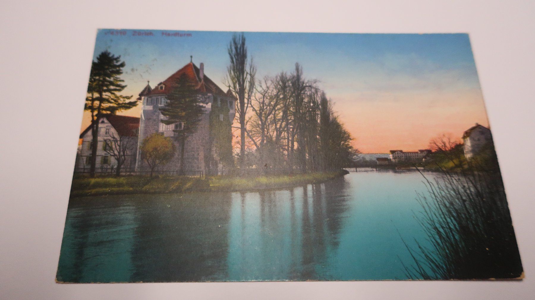 Ansichtskarten: Zürich Hardturm 1924 – Gebraucht aus Cormoret von Pascalll2001 1