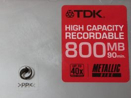 TDK CD-R Rohling 90 Minuten! originalverpackt