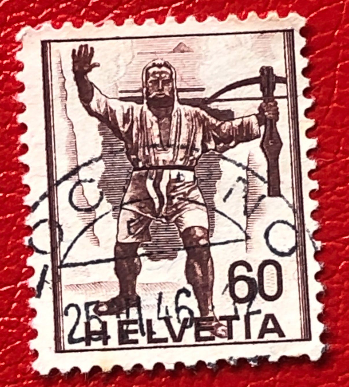 Alle Briefmarken: Nr.244 mit VollStempel – Gebraucht aus Aarau von Billa007