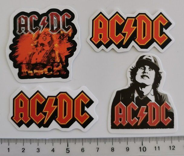 AC/DC - 4 Sticker | Kaufen auf Ricardo