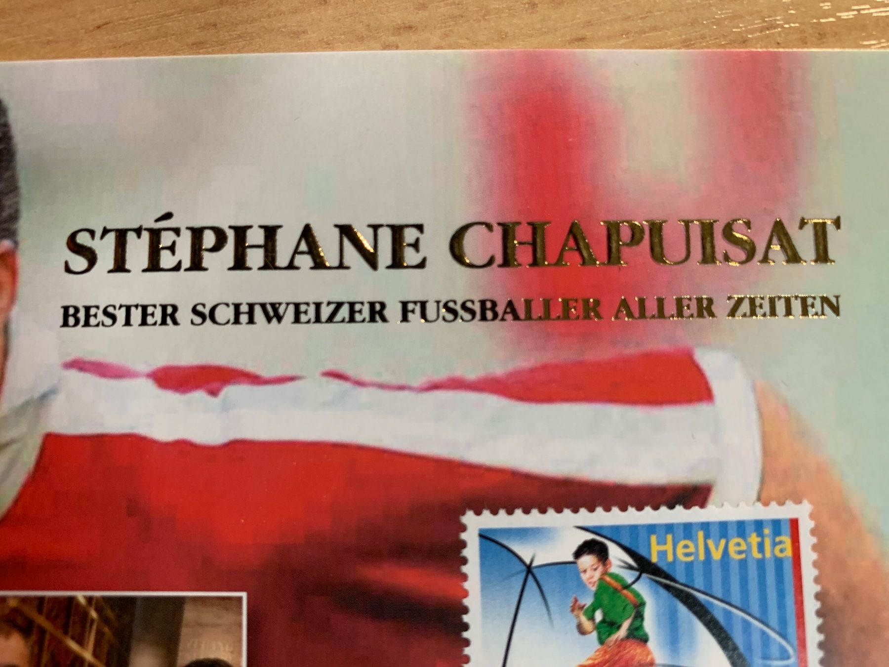 Tous les timbres: Karte Séphane Chapuisat 2010************* – D'occasion à Ibach par lisch3 3