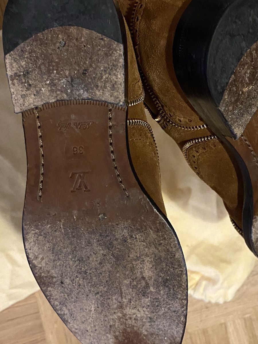 Louis Vuitton Scarpe da donna: Bottines LV en cuir – Usato da Lausanne venduto da Christinaki 7