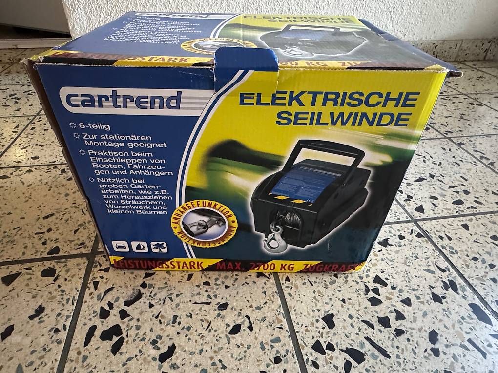 Autre stockage et transport: Elektrische Seilwinde – Neuf avec emballage d'origine à Thalwil par Stephan03 1