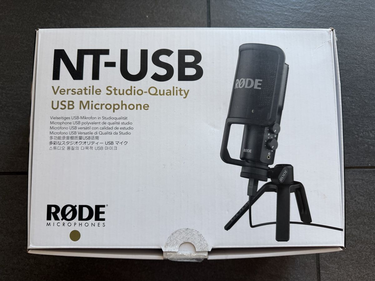 Røde Microfoni: Rode NT-USB Mikrofon – Usato da Zürich venduto da cENS0R