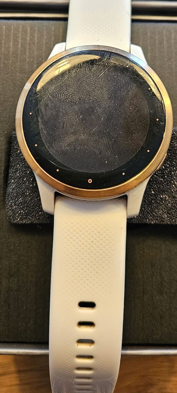 Garmin Smartwatch: Garmin Vívactive 4S Smartwatch weiss mit OVP – Usato da Bern venduto da TroeS