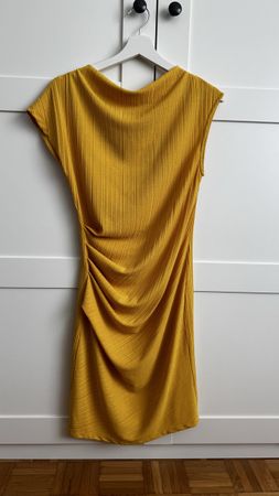 NA-KD Dress yellow size S new with tag