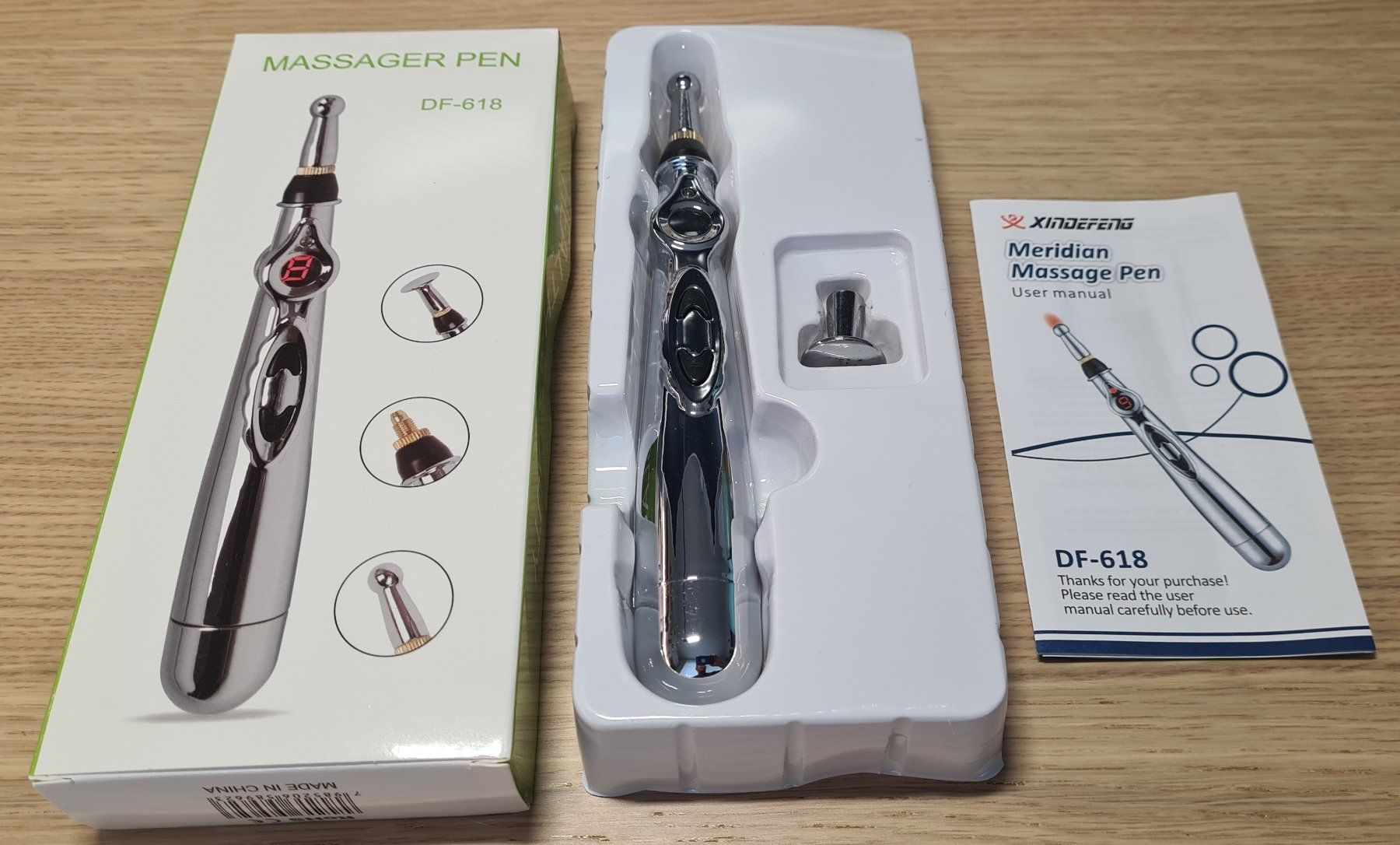 Dispositivi per massaggi: Meridian Massage Stift – Nuovo (secondo la descrizione) da Zürich venduto da Agios 1