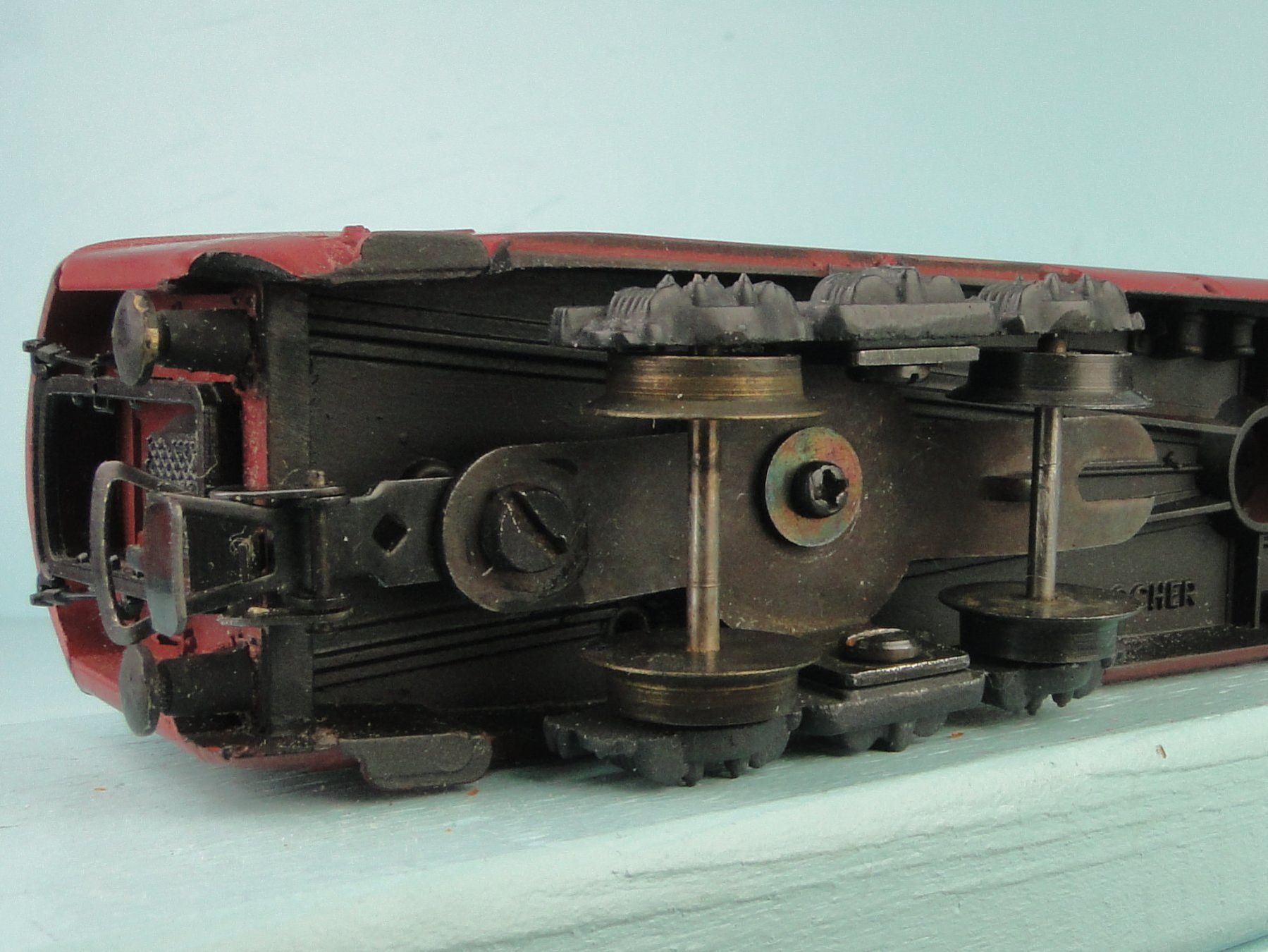 Pocher Modellini di ferrovie: Pocher 216 Carrozza Letti DSG, AC – Usato da Bülach venduto da cann11 3