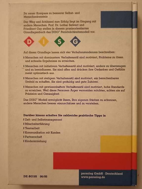 Libri: Das 1x1 der Persönlichkeit – Usato da Altdorf UR venduto da sportlife 1