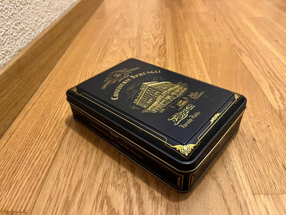 Dose, Box, Schatulle Mit Scharnier, Dekoration (Gebraucht) In Jona Für