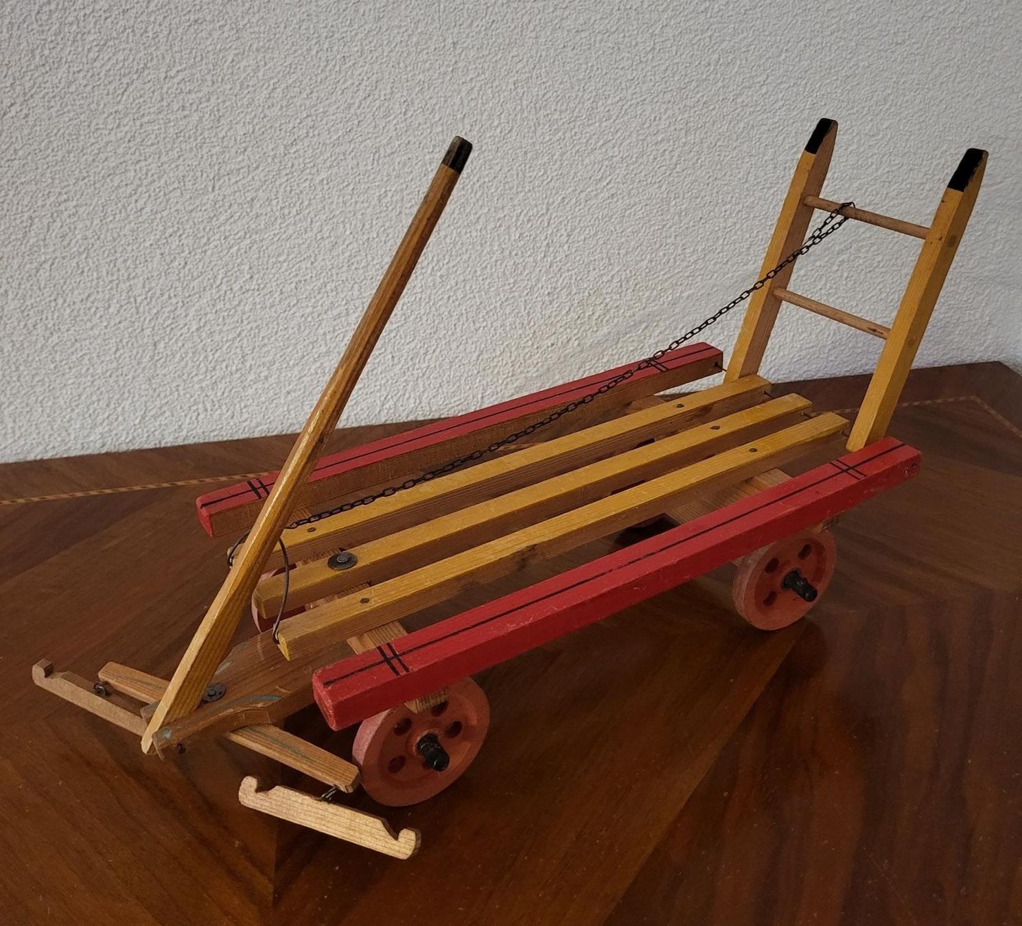 Giocattoli: Spielzeug antik Pferdegespann Pferdewagen – Usato da St Gallen venduto da keller020 4