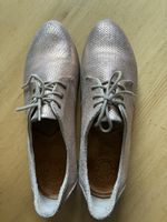 rot-goldene  Schnürschuhe NOCLAIM Leder 39