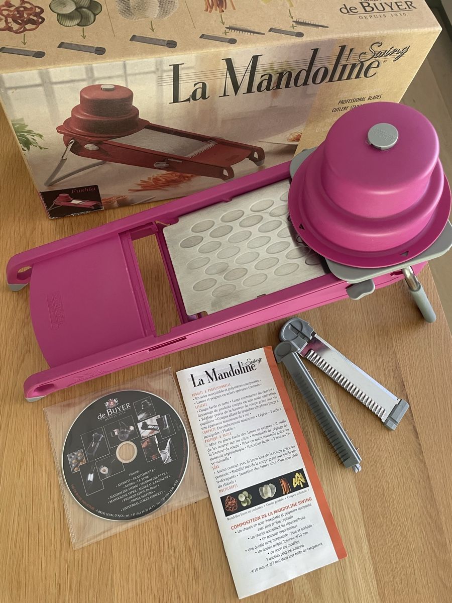 Elettrodomestici da cucina: Mandoline Swing de Buyer Fuchsia – Usato da Champlan venduto da Cjayretro 5