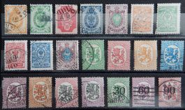 Finnland Lot mit alten Werten III