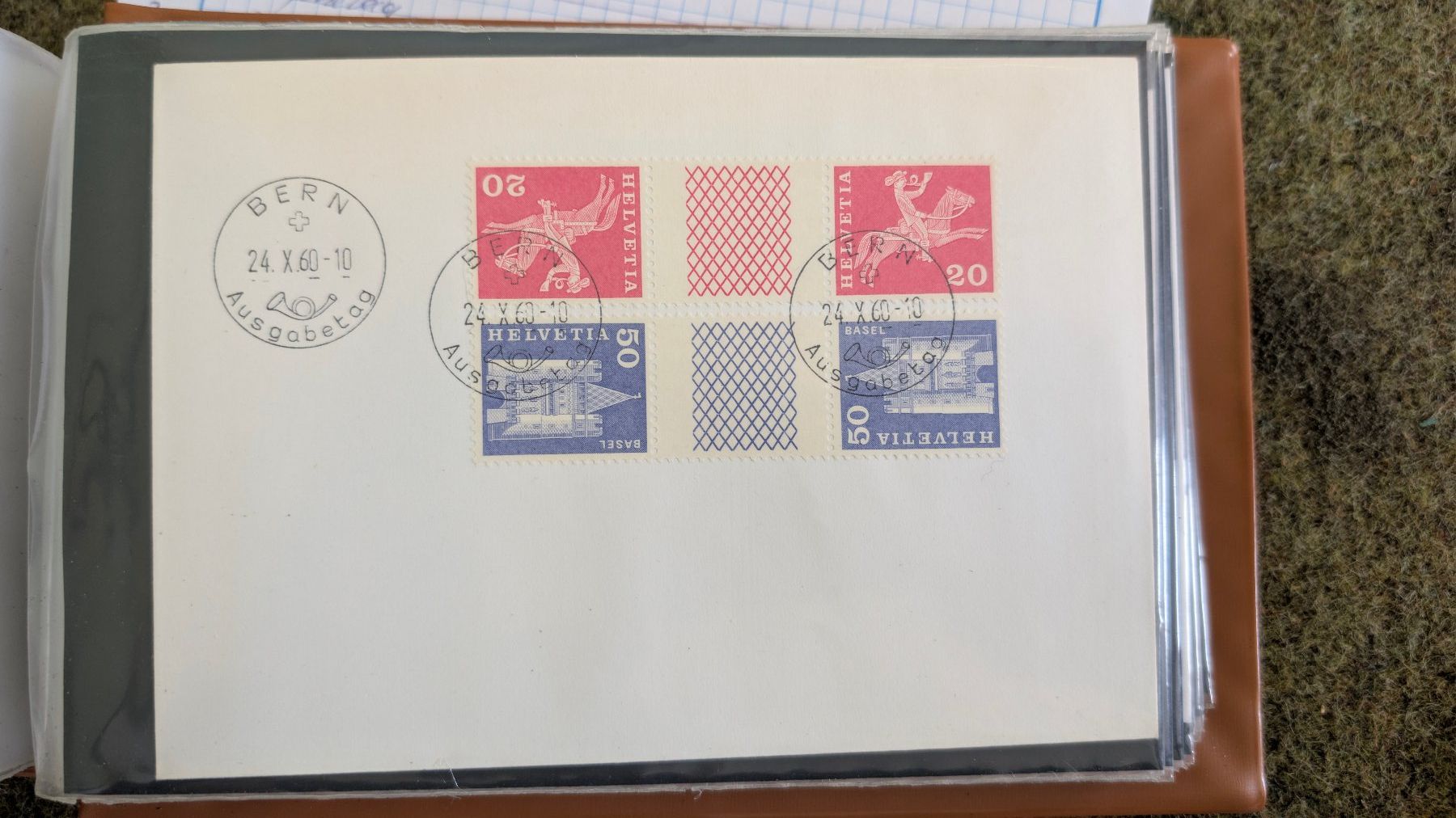 Tutti i francobolli: Briefmarkensammlung mit verschiedenen Schweizer Marken – Usato da Mogelsberg venduto da Martin122 5