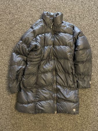 Mountain Hardwear Daunenmantel, Grösse M, Schwarz, Top!