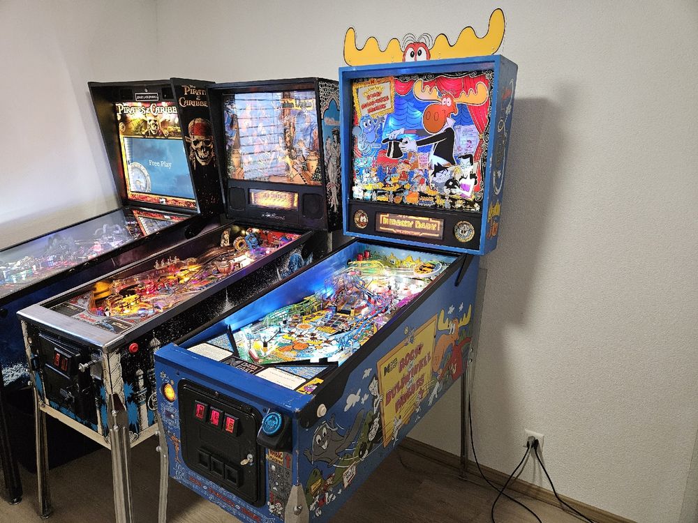 flipper-data-east-rocky-and-bullwinkle-r-vis-gebraucht-in
