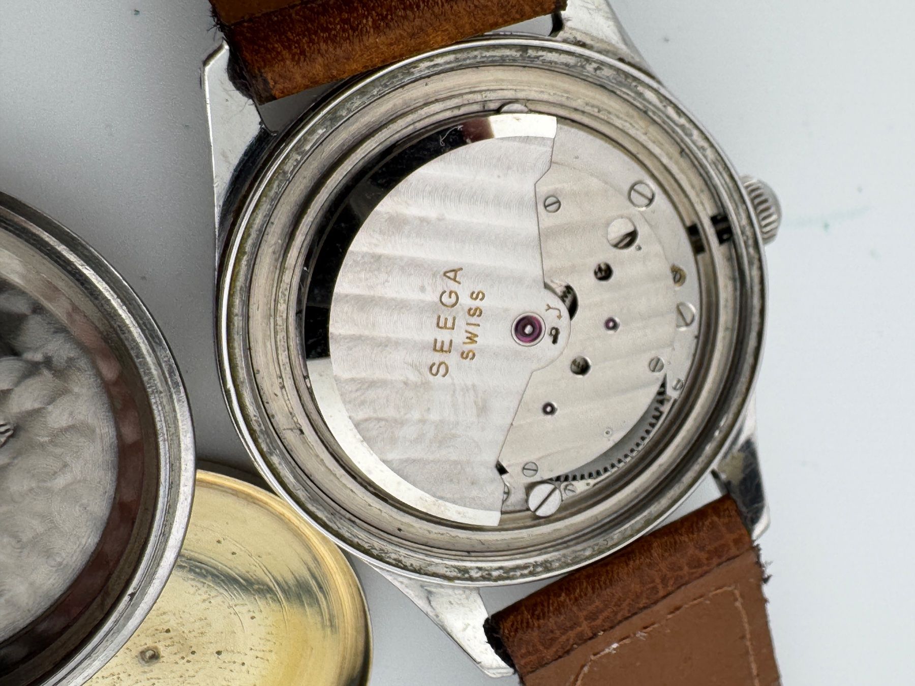 Swiss Orologi: Seega Precision Automatic tres rare herrenuhr gross – Usato da Biel/Bienne venduto da upi_7vwn 8