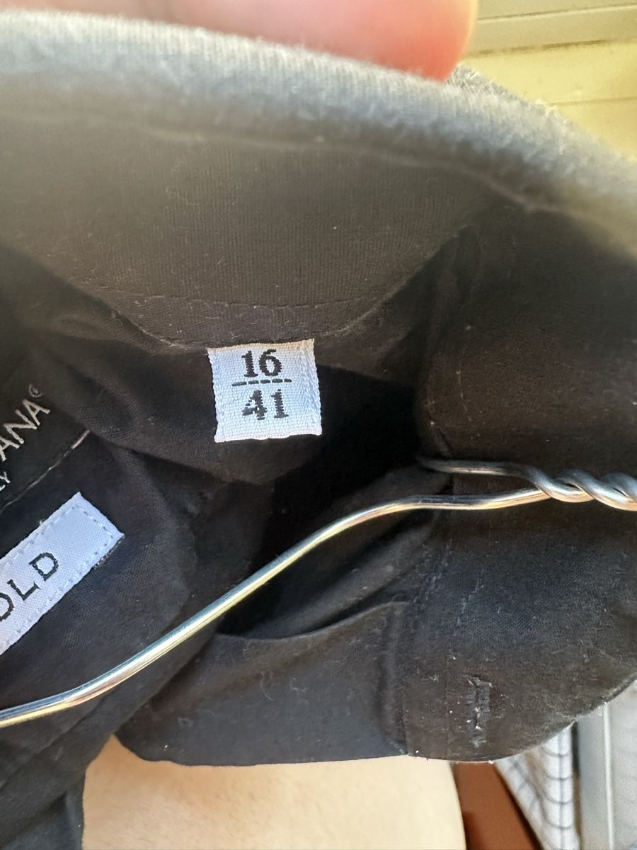 Dolce & Gabbana Camicie: Dolce & Gabbana Hemd, Schwarz, Grösse 41/M – Usato da Zürich venduto da hannahbuettgen 3