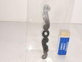 1 schöne antike Fenster Rosette, Schmiedeisen (LOT747#FBS2)