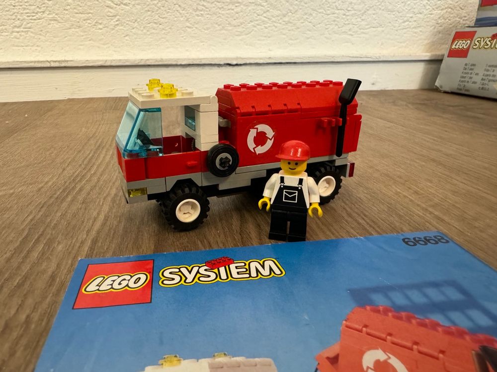 Vintage Lego Recycle Truck 6668 + Anleitung (Gebraucht) in Fislisbach ...