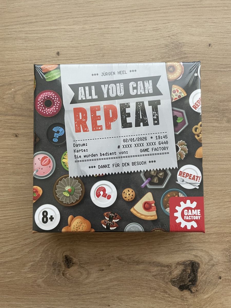 Giochi: Spiel all you can repeat – Nuovo e nell'imballaggio originale da Otelfingen venduto da 19C90
