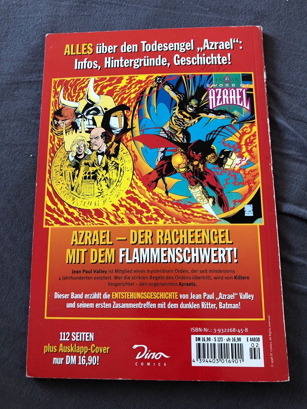 Fumetti: DC, Batman sonderband, AZRAEL – Usato da Basel venduto da LukasLiederer 1