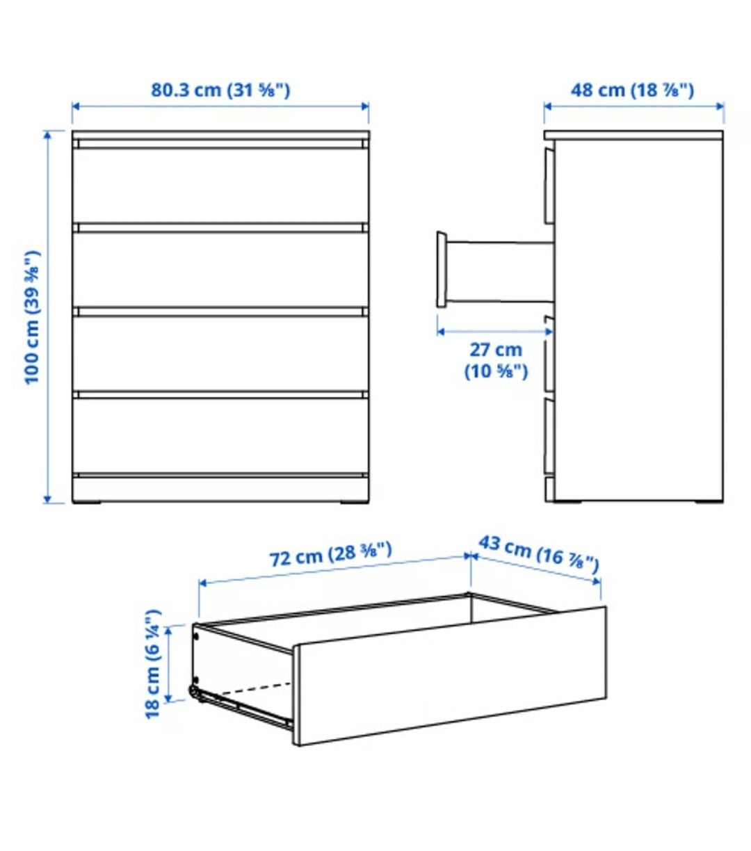 Ikea Kommoden: Kommode Ikea Malm – Gebraucht aus Zürich von kle_8mcs 3
