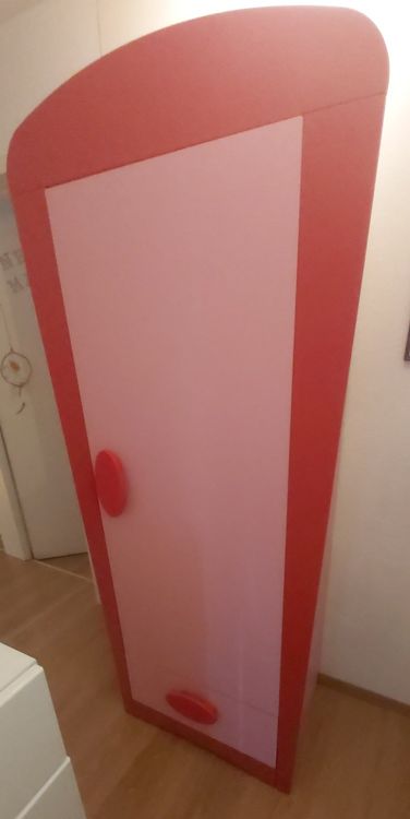 IKEA Mammut Schrank rot/rosa, 1türig Kaufen auf Ricardo