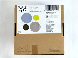 REMEMBER Wandhaken 4er-Set
