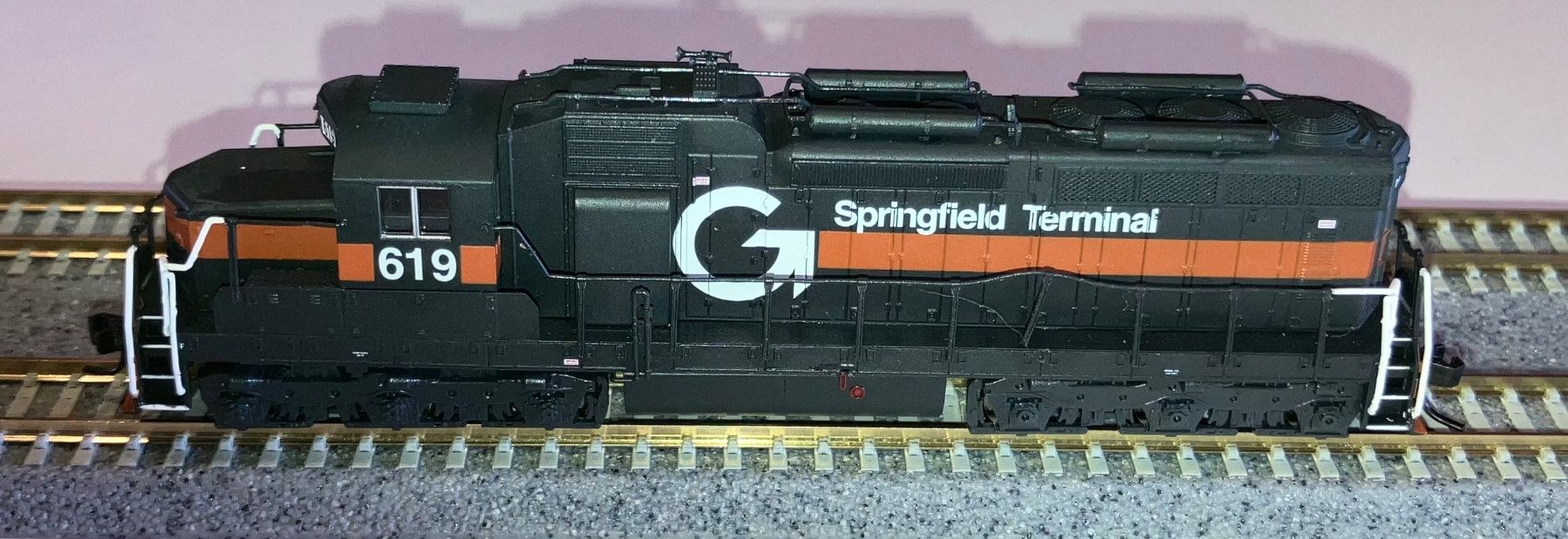 Modellini di ferrovie: (8) #54505 SD-26 Springfield Terminal #619 – Usato da Dompierre VD venduto da immorentes 3