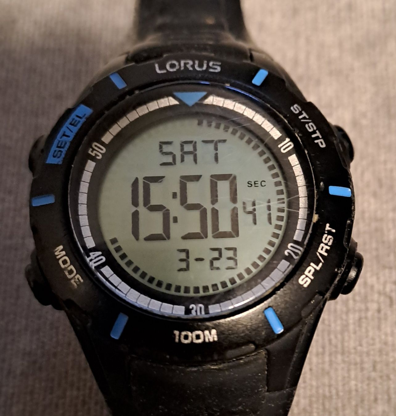 Orologi: Kinder-Sport-Uhr_Chronograph_LORUS – Usato da Niederweningen venduto da schlossgeist8158 1