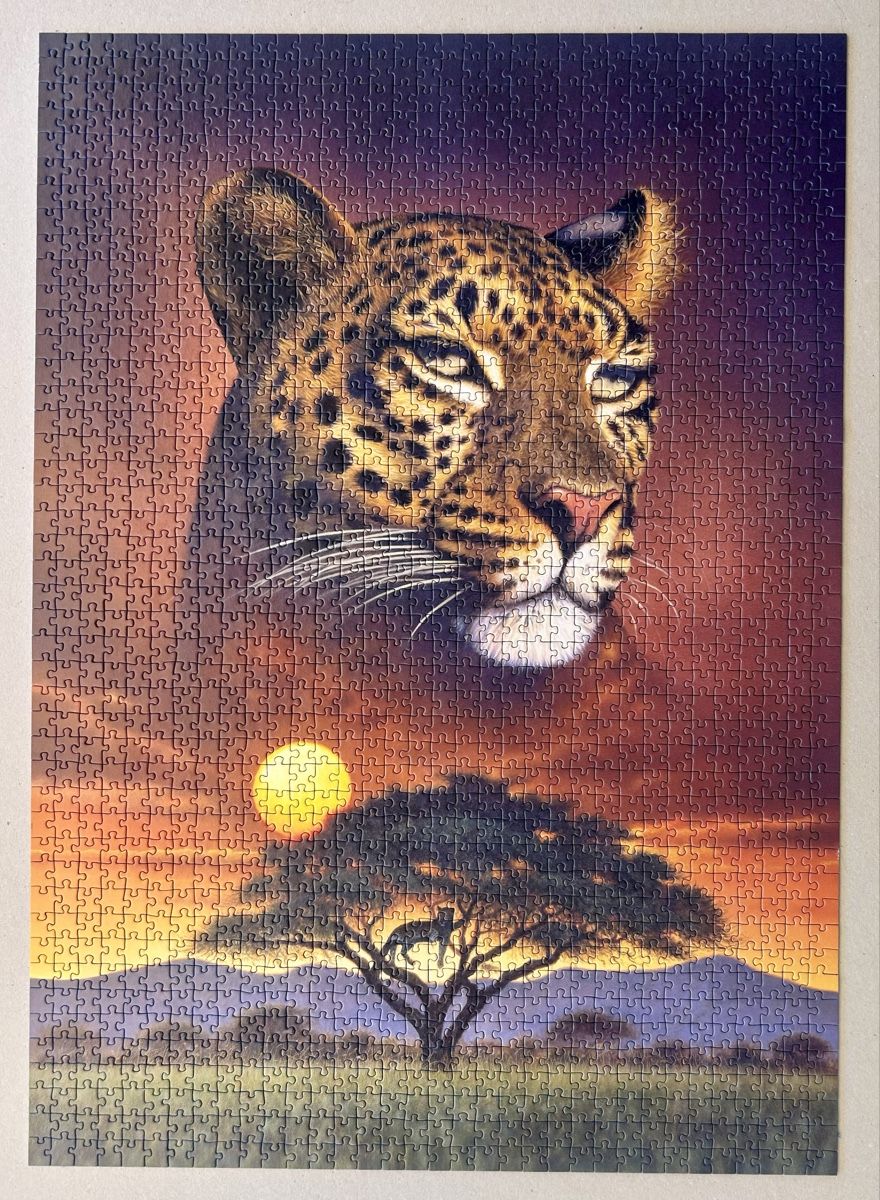 Ravensburger Puzzle: Ravensburger, 1500 Teile, Herr der Steppe, vollständig – Usato da Bühler venduto da Schluempfli01 2