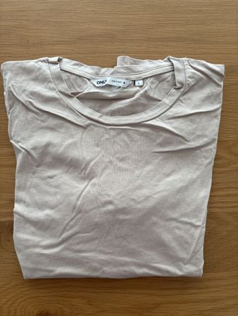 T-Shirt ONLY beige donna taglia L