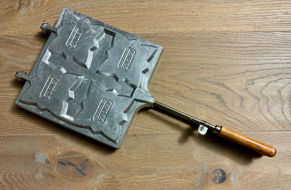 Vintage Waffeleisen L&amp;#39;ETOILE Aluguss 1950er - 1960er (Gebraucht) in ...