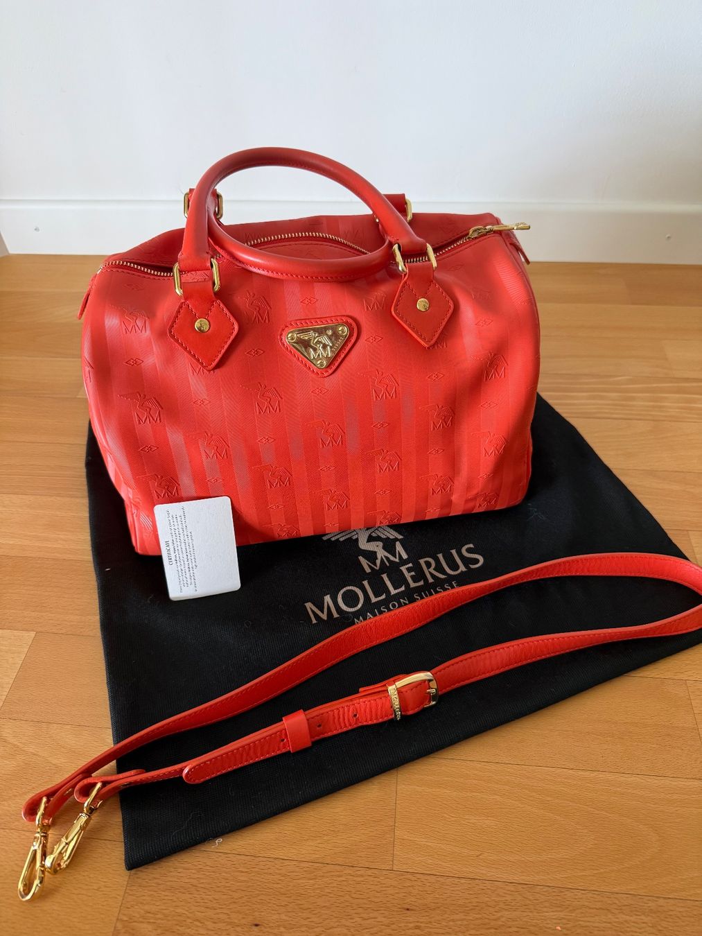 Maison Mollerus Sacs femmes: Mollerus Tasche Orange – D'occasion à Remetschwil par Ka95 1