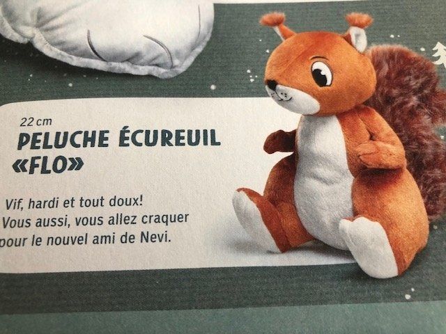 Coop Spielzeuge: COOP LET IT SNOW PELUCHE ECUREIL FLO NEUF – Neu und originalverpackt aus Bernex von eunicefitz 2