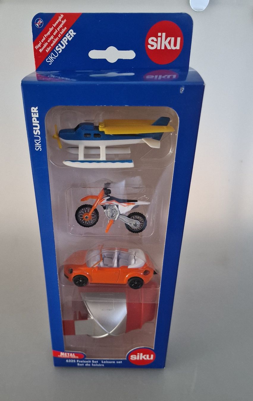 Siku Modellautos: Siku Freizeit Set Neu – Neu und originalverpackt aus Oberuzwil von aseinkaufswelt