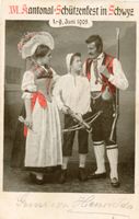Schwyz  SZ  -   XVI. Kantonal Schützenfest in SCHWYZ um 1905
