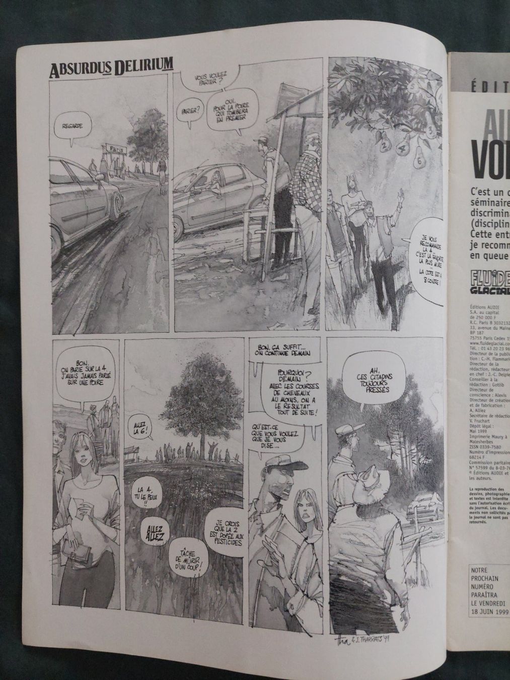 Comics: Fluide Glacial No276 Juin 1999 TBE – Gebraucht aus Genève von Blu_BD 3
