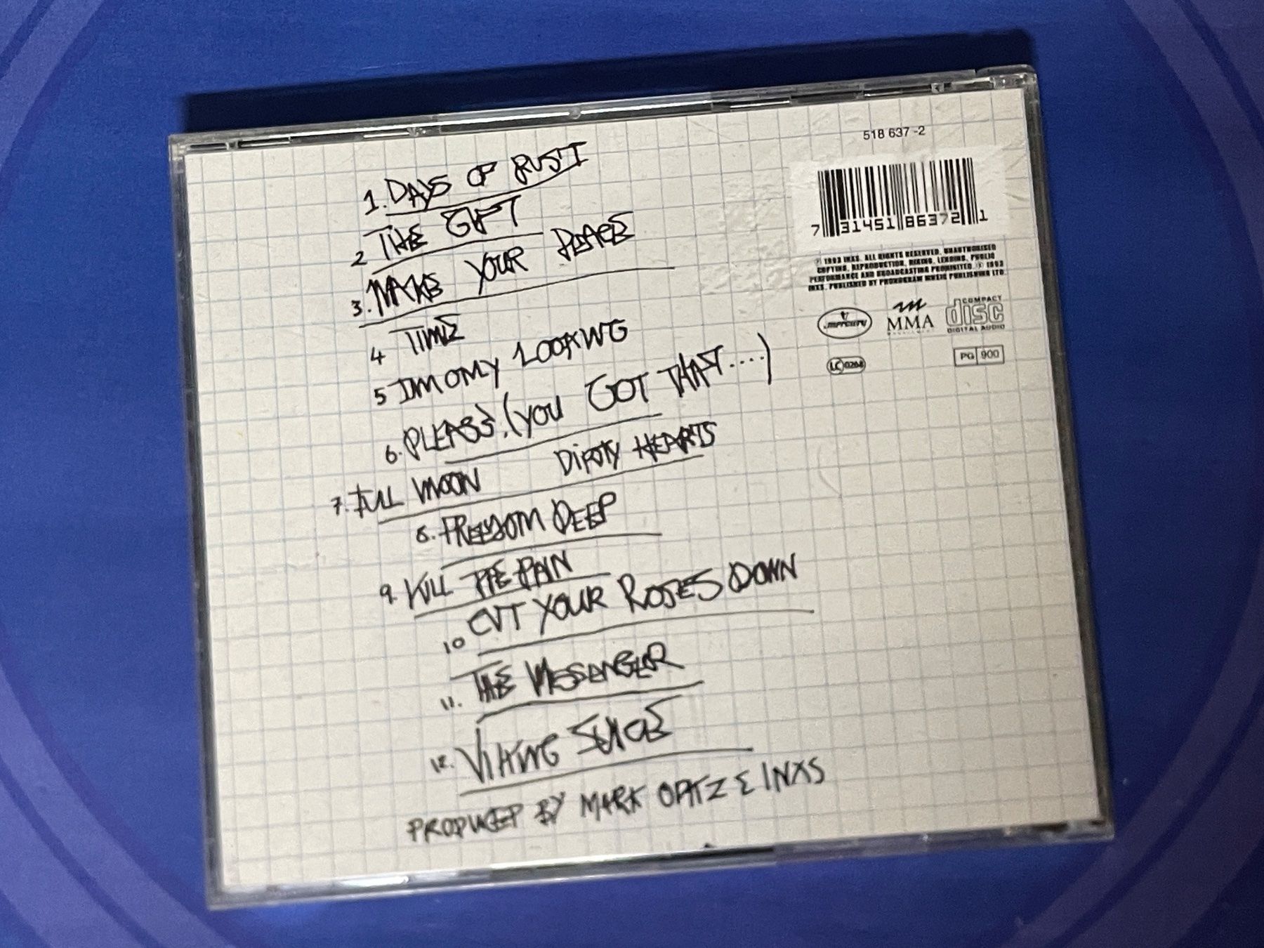 CD: INXS – Full Moon, Dirty Hearts – Usato da Muri b. Bern venduto da AdidasCollector 1