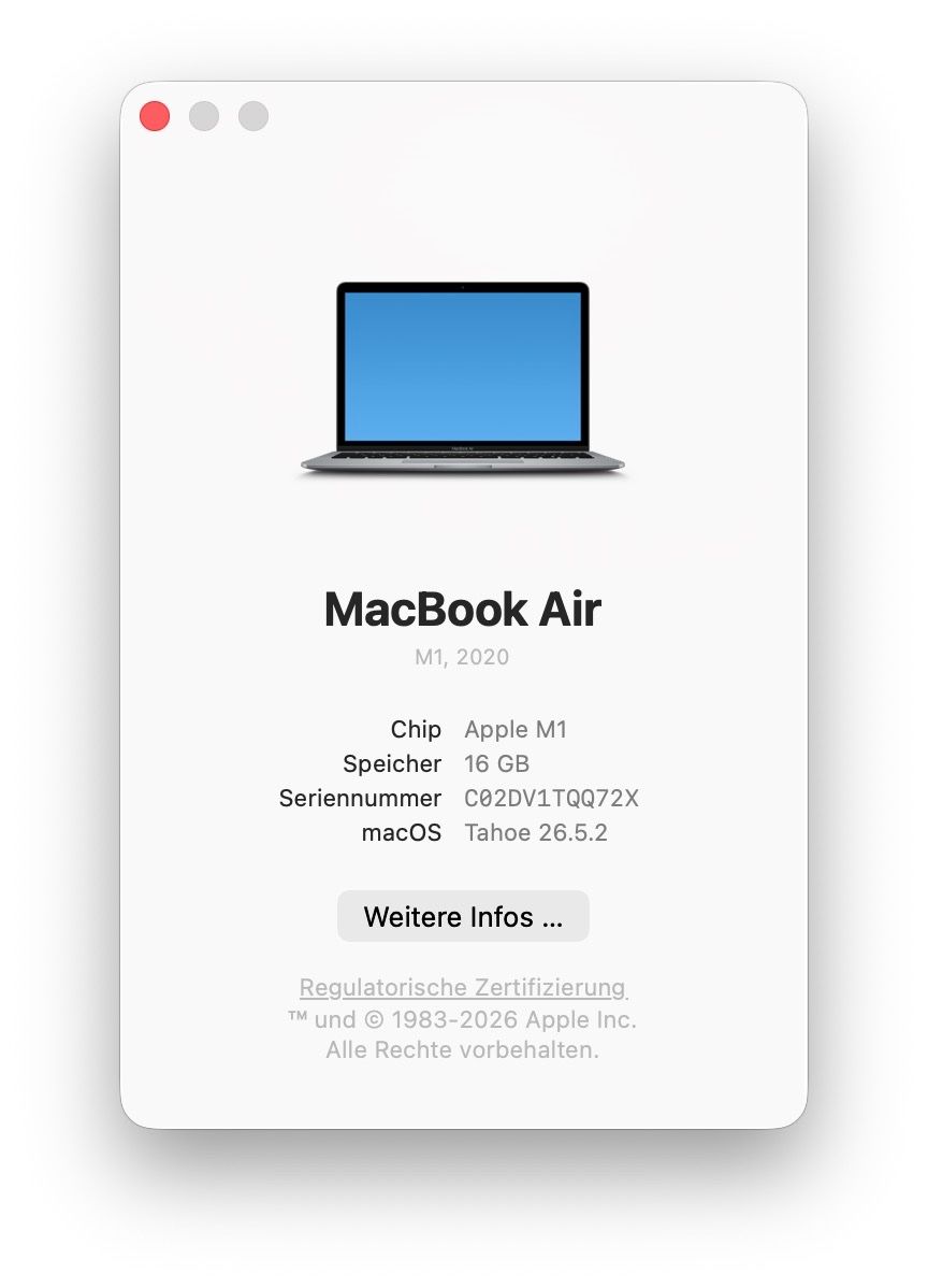 Apple Notebooks: MacBook Air M1 – Gebraucht aus Stäfa von Mtwhitney 3