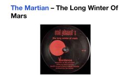 Vinyl Red Planet, RP-5
