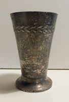 Pokal antiker versilberter Pokal   6 hoch 10 cm dm
