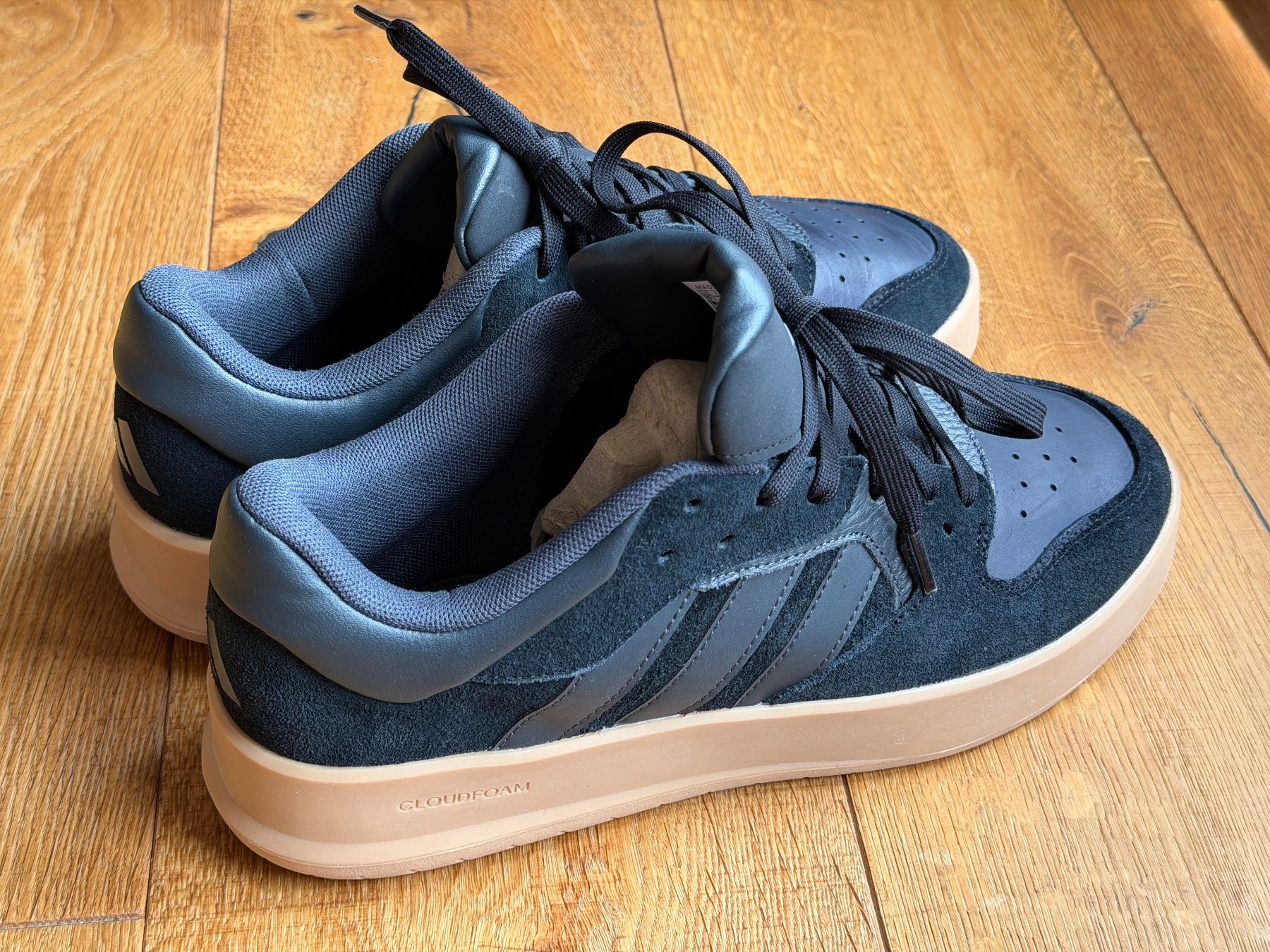 Adidas Herrenschuhe: adidas Cloudfoam Sneakers schwarz 44 2/3 – Neu (gemäss Beschreibung) aus Wil SG von WilSG9500 1