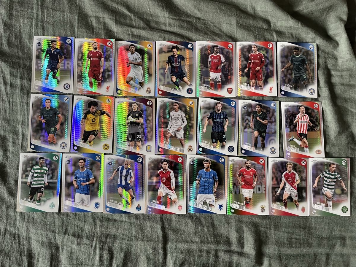 Topps Sammelbilder & Trading cards: Topps Chrome UEFA Club Competitions 25/26 Refractor Inserts – Neu (gemäss Beschreibung) aus Dornach von Raulgp7